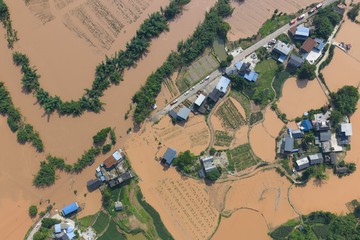 Hujan Ekstrem Picu Banjir Bandang di Chongqing China