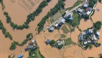 Hujan Ekstrem Picu Banjir Bandang di Chongqing China