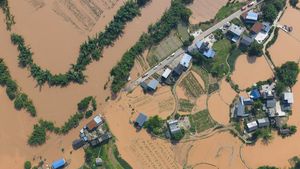Hujan Ekstrem Picu Banjir Bandang di Chongqing China