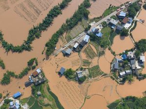 Hujan Ekstrem Picu Banjir Bandang di Chongqing China