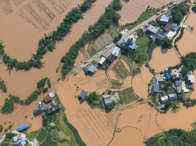 Hujan Ekstrem Picu Banjir Bandang di Chongqing China