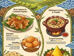 Infografis: 5 Makanan Khas Jawa Barat Terbaik yang Disorot Dunia