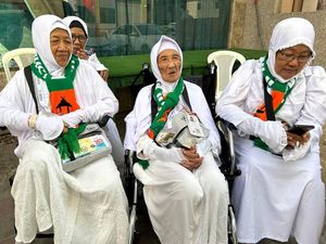 Mbah Marsiyah Jemaah Berusia 104 Tahun Siap Jalani Wukuf di Arafah