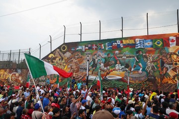 Mural Bertema Piala Dunia Pecahkan Rekor Dunia