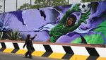 Mural Bertema Piala Dunia Pecahkan Rekor Dunia