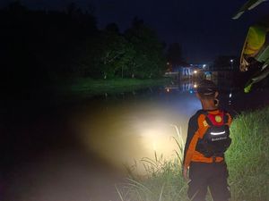 2 Remaja Hilang Tenggelam Saat Latihan Dayung di Sungai Laes Pemalang