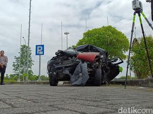 Polisi Olah TKP Kecelakaan Maut Anggota DPR Gus Hilman Pakai Metode TAA