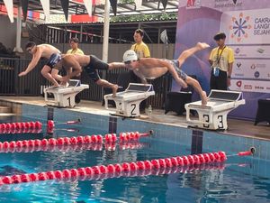 Kejuaraan Nika Kalila Masters Swimming Championship Tak Pandang Usai
