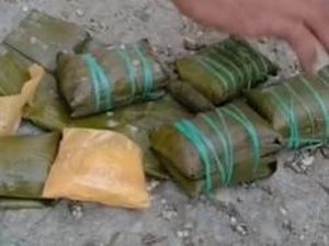 Pengedar Narkoba Selundupkan 860 Gram Sabu Dalam Buras di Bombana