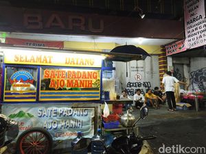 Viral Sate Padang di Semarang Cuci Tusuk untuk Dipakai Lagi, Penjual Bantah