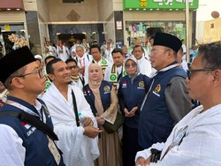 Lepas Jemaah ke Arafah, Ketua Timwas  DPR Titip Pesan Kuatkan Mental-Hati