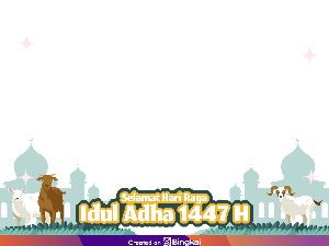 25 Link Twibbon Idul Adha 1447 H/2026 Terbaru, Cocok Buat WA dan IG