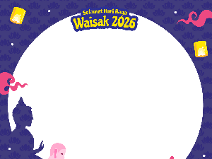 10 Link Twibbon Hari Raya Waisak 2026, Cocok Jadi Status di Medsos!