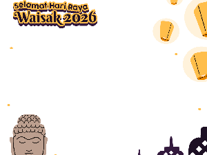 10 Twibbon Hari Raya Waisak 2026 yang Keren-Menarik Lengkap Captionnya
