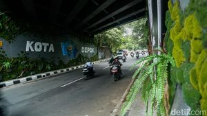 Wajah Baru Gerbang Depok Tampilkan Ikon Seni dan Budaya Lokal