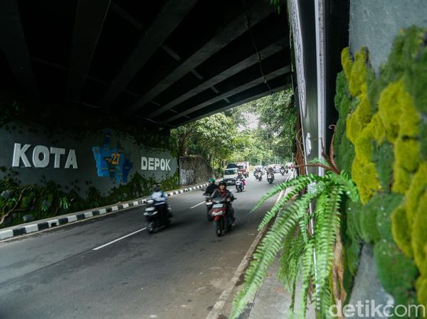 Wajah Baru Gerbang Depok Tampilkan Ikon Seni dan Budaya Lokal
