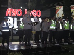 Polres Blitar Perketat Pengamanan Malam Takbir Idul Adha 2026