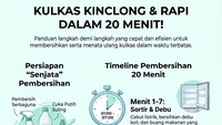 Trik Bersihkan Kulkas Cuma 20 Menit, Siap Tampung Daging Kurban