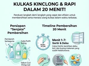 Trik Bersihkan Kulkas Cuma 20 Menit, Siap Tampung Daging Kurban