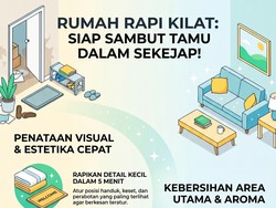 7 Cara Cepat Bersihkan Rumah Sebelum Tamu Datang saat Idul Adha