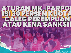 Menilik Aturan Baru MK soal Batas Minimal 30 Persen Caleg Perempuan