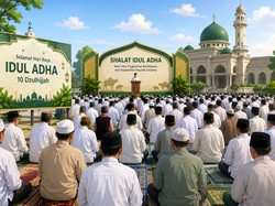Tata Cara Salat Idul Adha, Lengkap Bacaan Niat dan Takbir 7 Kali