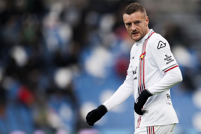 MAPEI STADIUM, REGGIO EMILIA, ITALY - 2026/01/25: Jamie Vardy of US Cremonese looks on during the Serie A football match between US Sassuolo and US Cremonese. US Sassuolo won 1-0 over US Cremonese. (Photo by Nicolò Campo/LightRocket via Getty Images