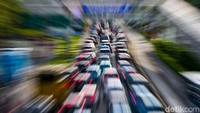Jelang Libur Idul Adha, Lalin Jakarta Padat di Jam Pulang Kerja