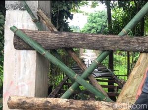 Palang Jembatan Gantung Maut di Palopo Dibuka Paksa Warga Imbas Tak Ada Akses
