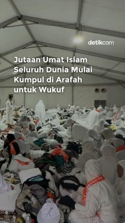 Video: Jutaan Umat Islam Seluruh Dunia Mulai Kumpul di Arafah untuk Wukuf