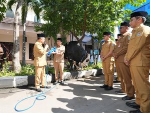 Tito Karnavian Serahkan 360 Ekor Hewan Kurban Kemendagri dan BNPP