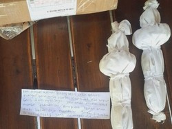 Wujud Pocong Mini dari Paket Misterius di Lendah Kulon Progo