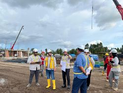 Brantas Abipraya Pastikan Sekolah Rakyat Banjarbaru Rampung Sesuai Target