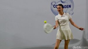 Raline Shah Curi Perhatian dengan Aksi Sporty di Lapangan Padel