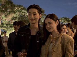 Gaya Syifa Hadju Pose Bareng Park Seo-joon di Korea, Jaketnya Seharga Mobil