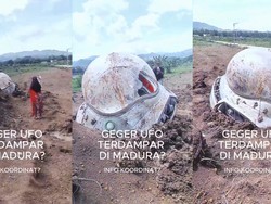Viral Video UFO Terdampar di Madura, Reaksi Warganet Bikin Ngakak