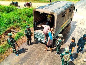 4 Pendulang Emas Selamat dari Serangan OPM Kembali Dievakuasi ke Boven Digoel