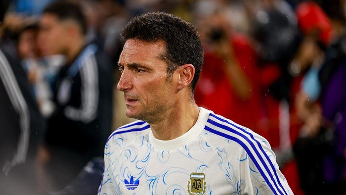 Pelatih Timnas Argentina Lionel Scaloni.