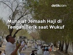 Video: Munajat Jemaah Haji di Tengah Terik saat Wukuf