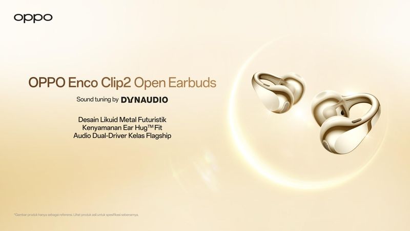 OPPO Enco Clip2 dan OPPO Watch X3 Resmi Hadir di Indonesia