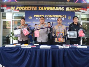Remaja Kena Bacok di Kepala Saat Tawuran di Tangerang, Polisi Tangkap Pelaku