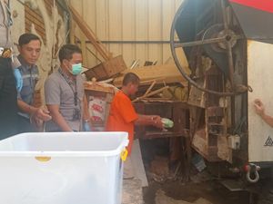 Bareskrim Musnahkan 19,4 Kg Sabu Menyaru Kemasan Teh China