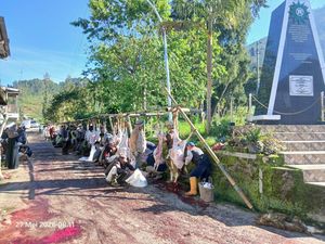 Kurban Melimpah, Dusun Krajan Mampu Suplai Daging hingga Batang-Purbalingga