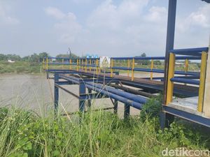 Aliran Lumpur ke Sungai Porong Terhenti, Volume Semburan Masih Misteri