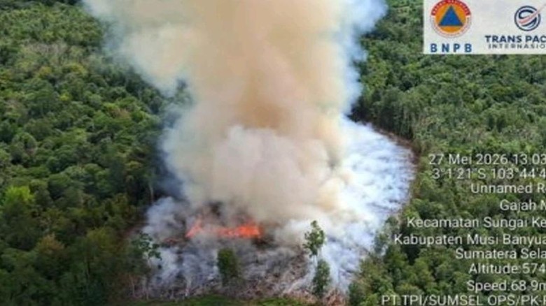 Lahan 5 Hektare di 3 Daerah Sumsel Terbakar, Satgas Udara-Darat Dikerahkan