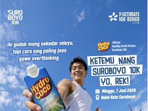 Ketemu nang Suroboyo 10K, Rek! Usir Penat Bareng Hydro Coco!