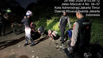 Polisi Bongkar Sindikat Curanmor-Bandar Sabu di Jaktim, 8 Orang Diamankan