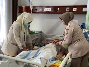 Polisi yang Ditusuk Bandar Narkoba di OKU Sudah Membaik