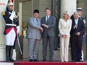 Bertemu Macron, Prabowo Bicara Stabilitas Timteng dan Kemerdekaan Palestina