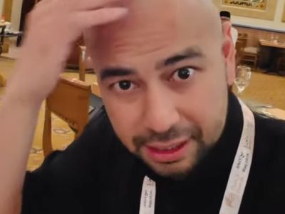 Respons Rayyanza Lihat Raffi Ahmad Botak saat Haji